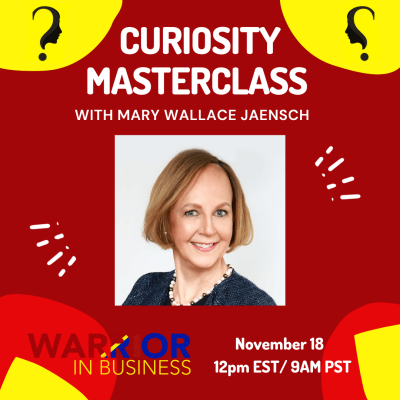 CURIOSITY MASTERCLASS with Mary Wallace Jaensch