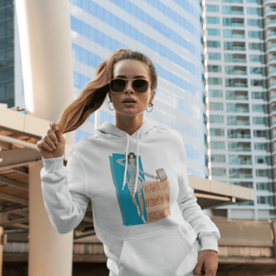 Warrior Woman 60's Power Woman Hoodie