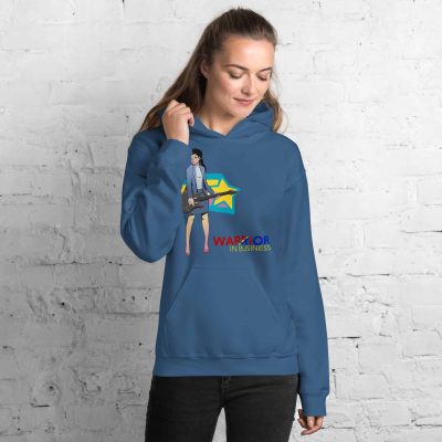 Warrior Woman Rocker Hoodie