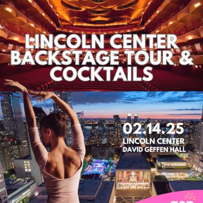 Lincoln Center group tour and cocktails for warrior women members and acn members