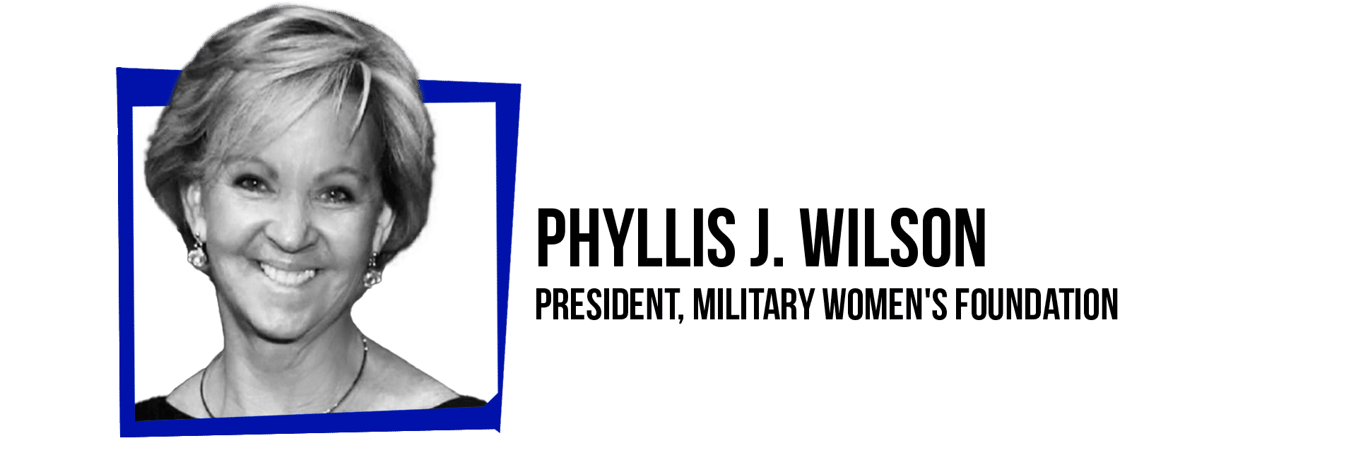 PHYLLIS J. WILSON​ fx