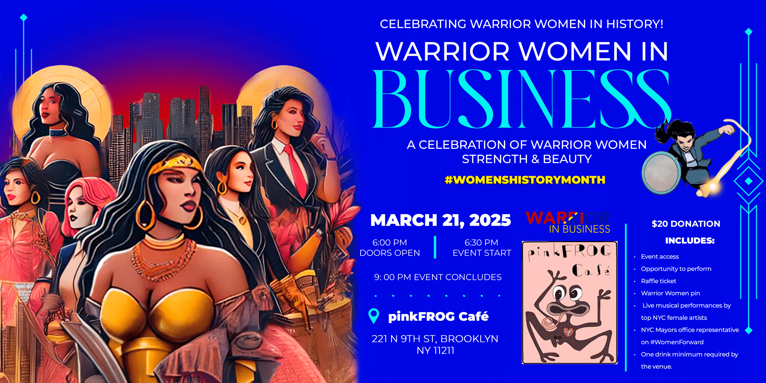 Warrior Women in Business Warrior Women History 2025 Event Artist Submissions