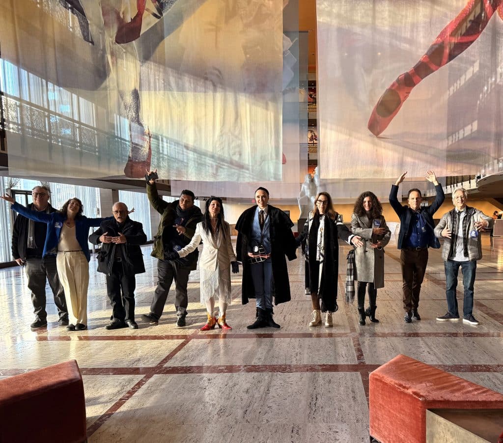 Warrior women at Lincoln Center